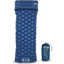 Pratik Ev Nimbus Comfort 65 Şişme Kamp Matı 190X65X7 cm 40D Nylon Tpu Taşıma Çantası ile