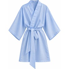 Bleu Brume Kısa Kimono