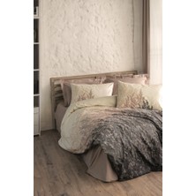 Cotton Box Rf Dual -Lindon Bej- Tek Kişilik Nevresim Takımı