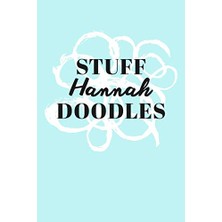 Pratik Ev Kişiselleştirilebilir Doodle Çizim Defteri, 6 x 9 Inch, 110 Boş Noktalı Kareli Sayfa