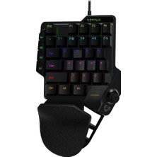 Vertux Combat - Oyuncu Tuş Takımı Tek Elle Kontrol Joystick Destekli Quickstrike™ - Outlet