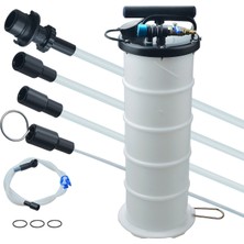 Akson Metal 6.5 Litre Havalı/manuel Karterden Yağ Emme ve Vakumlama Pompası