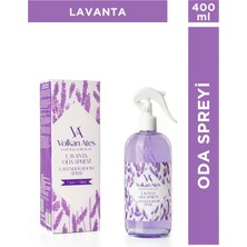 Volkan Ates Natural & Beauty Lavanta Kokulu Oda Spreyi Cam Şişe 400 ml