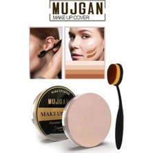 Pratik Ev Make Up Cover Porselen Kapatıcı 212 Klasik Kaşık Fırça