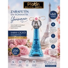 Platin Kolonyaları 250 Ml. Eyfel Kulesi Cam Şişe Saray Çiçeği Kolonyası