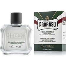 Pratik Ev Tıraş Sonrası Balsam - Okaliptus Yağı ve Mentollü 100 Ml, Canlandırıcı, Alkolsüz, Okaliptüs Yağı ve Mentol Içeren, Cildi Canlandırır, Italya'da Üretilmiştir