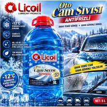Licoil Antifrizli &parfümlü&şampuanlıoto Cam Suyu -12C  5 Lt