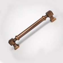 Pratik Ev 128 mm Metal Talas Düz Antik Bakır Çekmece Dolap Kulp Mobilya Mutfak Banyo Vestiyer Kulbu