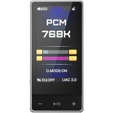 Pratik Ev QX13 Taşınabilir Dac Amp, ES9027PRO 8-Ch Dac, 900MW × 2, Xmos 16 Çekirdekli, 10-Band Eq, Renkli Ekran (Titanyum Altın)