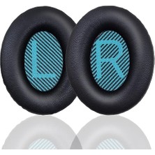 Pratik Ev Quietcomfort 35 ve QC35 Iı Için Yedek Deri Kulak Pedleri, Bellek Köpüğü