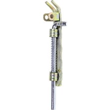 Pratik Ev Dirim FS150 Yaylı Ferforje Sürgü Demir Kapı Sürgüsü, 150 mm