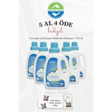 Pratik Ev Jel Bulaşık Makinesi Deterjanı 750 ml 5 Al 4 Öde ve Rosie Pamuk