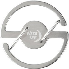 Nite Ize Çelik Madalyon Anahtarlık - Karabina
