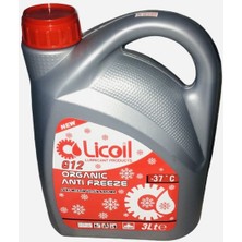 Licoil Antifriz G12 -37 C Kırmızı 3 Lt