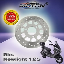 Moton Rks Newlight 125 Arka Fren Diski - Yüksek Performanslı Isıya Dayanıklı