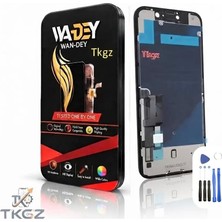 Tkgz Wan Dey - Iphone 15 Uyumlu LCD Ekran Dokunmatik Yüksek Kalite LCD + Tamir Seti
