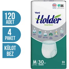 Holder Emici Külot Hasta Bezi M Beden 120 Adet