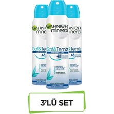 Pratik Ev Saf&temiz Sprey Deodorant 3'lü Set 36005420351323