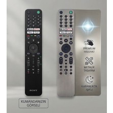 Sony RMF TX520E - XR-65X90J - XR65A90J uyumlu Ses Komutlu Premium kalite kumanda