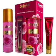 Pratik Ev Fragrance Mist Magic Love Vücut Spreyi 200 ml ve Vücut Kremi 50 ml Set - Ferahlatıcı Romantik Esinti ve Çiçeksi Parfüm Kokusu