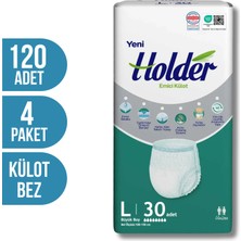 Holder Emici Külot Hasta Bezi L Beden 120 Adet