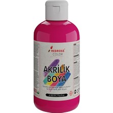 Pratik Ev Fuşya Akrilik Boya, 250 G