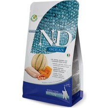 N&D Kuru Kedi Maması, Morina Balığı, Karides, Balkabağı ve Kavunlu, Yavru Kedi, 1.5 kg