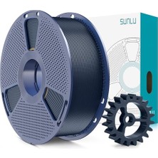 Pratik Ev Pla+2.0 Filament, Daha Sert ve Daha Güçlü, Hızlı Baskı, Yükseltme Pla+ 3D Yazıcı Filamenti 1,75 Mm+/-0,02 Mm, Yeniden Kullanılabilir Materspool, 1 kg Makara (1 Kg), (Gece Yarısı)