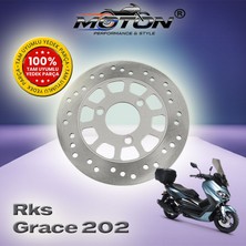 Moton Kuba Grace 202 Arka Fren Diski - Yüksek Performanslı Isıya Dayanıklı
