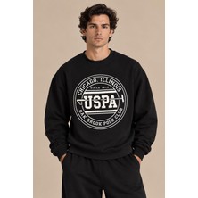 Alexander Gardi Içi Polar Önü Baskılı Sweatshirt