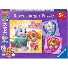Pratik Ev 3X49 Parça Paw Patrol Skye PUZZLE-080083