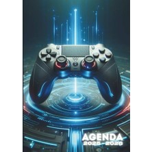 Pratik Ev Agenda Scolaire: Un Jour Par Page | 12X17 cm Format Standard | 280 Pages | Couverture Souple | Agenda Thème Gamer, Jeux Vidéo