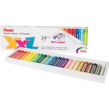 Pentel Oil Yağlı Pastel Boya Xxl 24LÜ