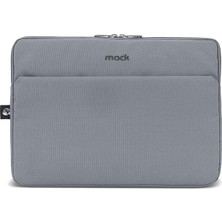 MCE-1502 14.1" Nova Eco Çevre Dostu 13-14 Inç Yeni MacBook Pro Için Kılıf, Aksesuar Bölmeli Laptop Kılıfı, Ykk Fermuarlı Notebook & Tablet Kılıfı, Gri
