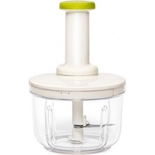 Pratik Ev Basmalı Rondo Doğrayıcı, 1500 Ml, Şeffaf Hazne, Paslanmaz Çelik Bıçak, Bpa Içermez