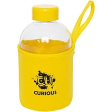 Pratik Ev Moods Up Curious Neopren Kılıflı Cam Matara 600 ml