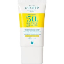 Pratik Ev Yağlı Ciltler Için Suya Dayanıklı, Mat Bitişli Güneş Kremi SPF50+ 40 ml
