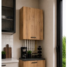 T Designo Bien Kombi Üst Dolabı -Çok Amaçlı Dolap - 50 cm