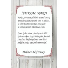 Pratik Ev PSTER5090 Istiklal Marşı Posteri 80X115 cm