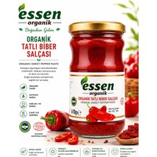 Essen Organik Biber Salçası 610 gr Tuzsuz Organik Ürün Tarım Bakanlığı Onaylı