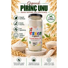 Essen Organik Pirinç Unu 320 gr Ek Gıda İçeriği ile Sağlıklı Beslenme için Uygun