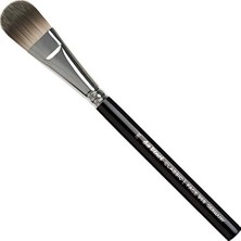 Pratik Ev Seri 968 Oval Sentetik Fondöten Fırçası, Boyut 20,21,5 Gram
