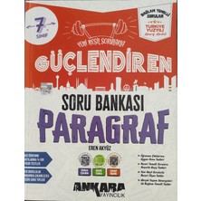 Ankara Yayıncılık 7. Sınıf Güçlendiren Paragraf Soru Bankası