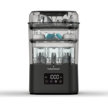 Baby Brezza Superquick Hızlı  Biberon Sterilizatör & Kurutucu Siyah