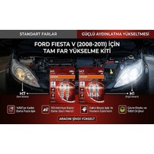 Ford Fiesta V Hatchback (2008 - 2011) Ile Tam Uyumlu Osram Night Breaker Laser H7 & H1 Far Ampul Seti