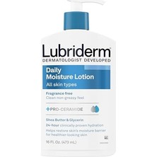 Pratik Ev Günlük Nem Nemlendirici Kokusuz Vücut Losyonu, Pro-Vitamin B5 Ile, Normal-Kuru Ciltler Için, Yağsız ve Kokusuz, 16 ml