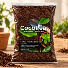 Hindistan Cevizi Torfu %100 Doğal Torf - Cocopeat Hindistan Cevizi Lifi - Doğal Bitki Toprağı