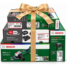 Bosch 3'lü Akülü Set Impact 18V-40+PWS 18V-70+HAMMER 18V 2×2,5 + 1×4,0 Ah Akü