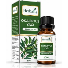 Herbality Okaliptus Yağı 20ML Onarıcı Etkili Tüm Ciltler İçin Bakım Yağı