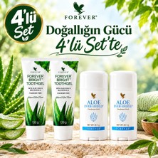Forever Living Products Forever Living Aloe Ever-Shield Deodorant ve Forever Bright Toothgel 2 130 g Alüminyum İçermeyen Formül